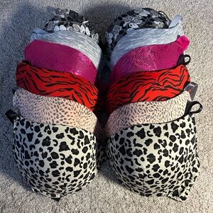 Colorful Patterned Bras Collection